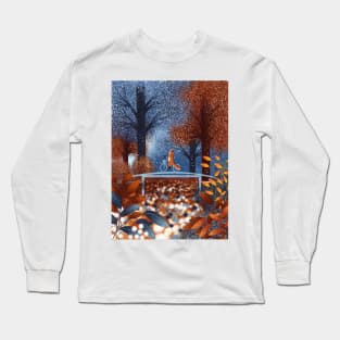 Cycling fox Long Sleeve T-Shirt